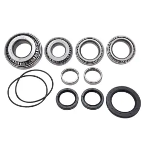 The Import placeholder for 2065 features metal bearings, rubber seals, and O-rings arranged neatly on a white surface, ideal for automotive or machinery repair kits.